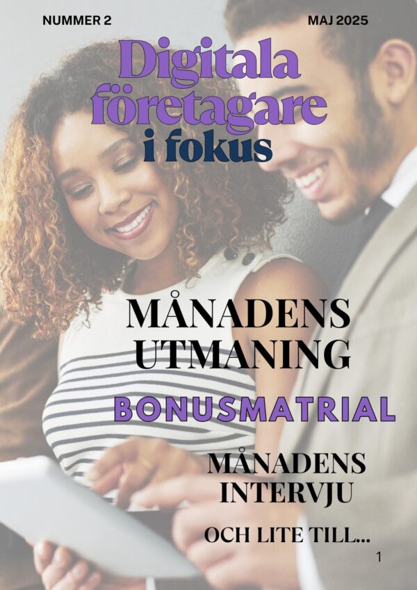 Digitala företagare i fokus nr 2
